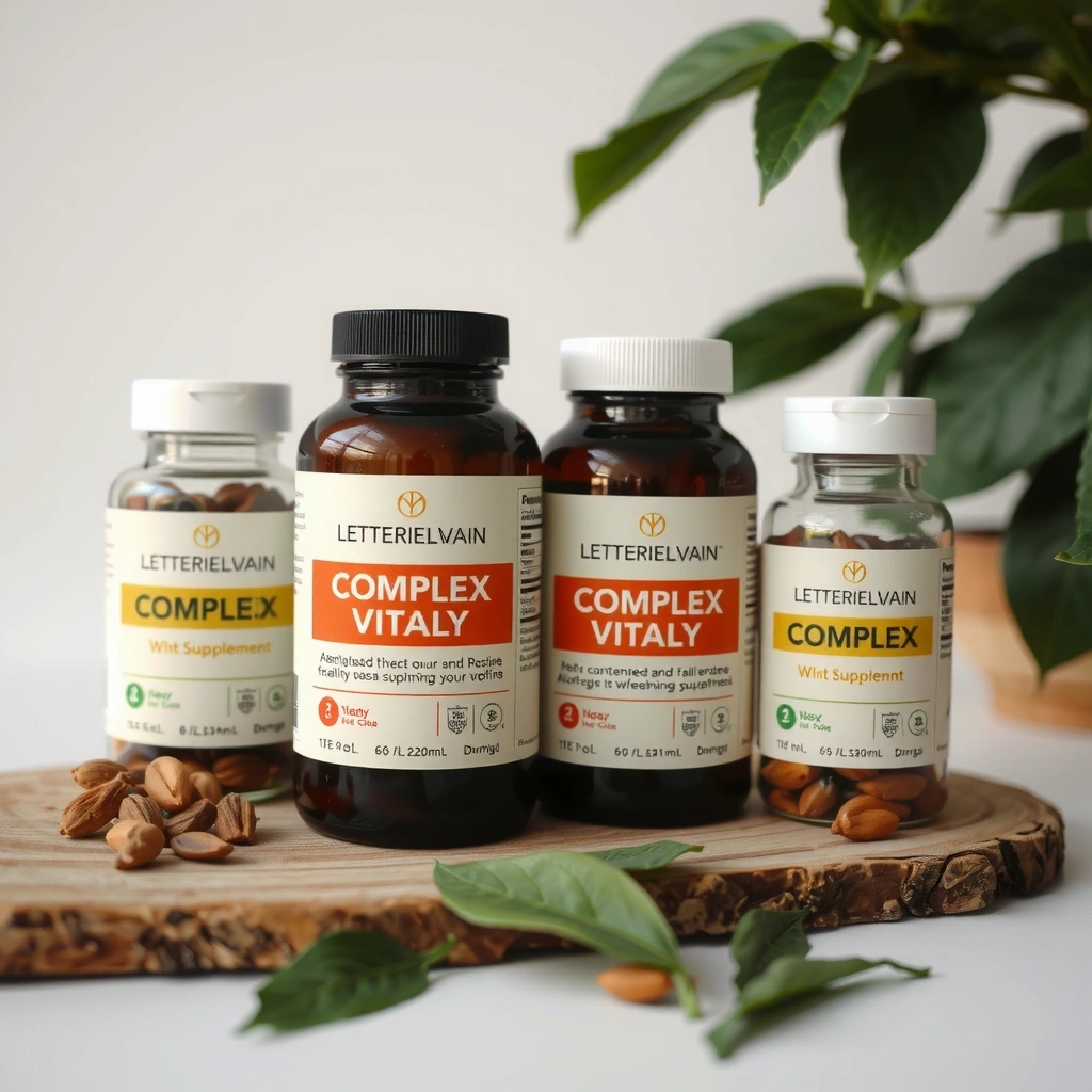 Energy & Vitality Complex supplement bottles